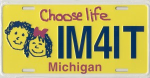 ChooseLife_licenseplate
